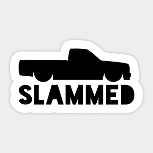 Slammed Minitruckin Sticker